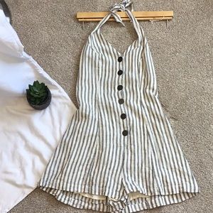 Urban Outfitters Cooperative Striped Romper
